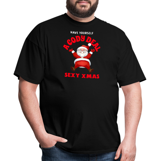 Sexy Xmas Cody Deal T-Shirt (Limited Edition) - black